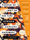 Cover image for Things We Lost in the Fire